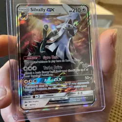 Silvally GX 90/111 Sm-Crimson Invasion Holo Card nm/lp - Image 1
