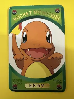 Charmander Pokemon Playing Poker Card Promo Televi-Kun Nintendo Japanese F/S - Image 3