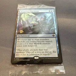 Deeproot Pilgrimage FOIL Prerelease Promo SEALED 52 Ixalan LCI MTG Rare Unplayed - Image 2