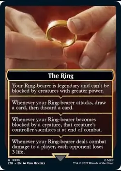 Magic: The Gathering The Ring Token 0013 Lord of the Rings:Tales of Middle-Earth - Image 1
