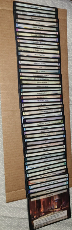 MTG Magic March of the Machine Planechase 50 Planes Complete Set Sealed No Dice - Image 3