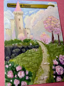 Magic the Gathering Alter, Command Tower, Custom art - Image 1