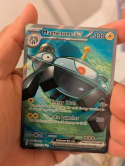 Pokemon TCG Magnezone EX Scarlet & Violet Base Set Holo Ultra Rare Card 226/198 - Image 1