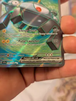 Pokemon TCG Magnezone EX Scarlet & Violet Base Set Holo Ultra Rare Card 226/198 - Image 3