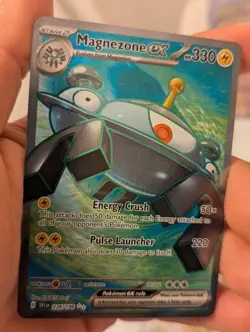 Pokemon TCG Magnezone EX Scarlet & Violet Base Set Holo Ultra Rare Card 226/198 - Image 4
