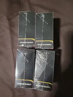 Set of 4 Phantasmal Flames Booster Bundle Factory Sealed Pokemon TCG - Image 2
