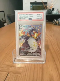 2021 Pokemon—Charizard VMAX #SV107 Shining Fates: Shiny Vault Holo PSA 10 - Image 1