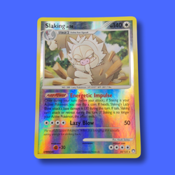 1x Slaking - 34/123 - Rare LP Pokemon Diamond & Pearl Mysterious Treasures - Image 1