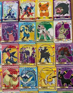 【NM】MARUMIYA Pokemon Sticker Holo COMPLETE 40 Set Seal Japanese 2023 Limited - Image 3