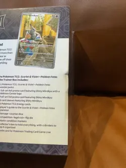 Pokemon Paldean Fates Pokemon Center ETB - Image 4