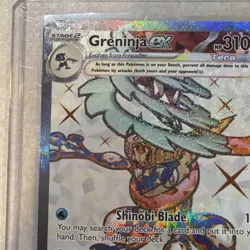 Pokemon TCG Greninja ex - 198/167 Twilight Masquerade NM/M 2024 Full Art - Image 2