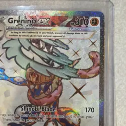 Pokemon TCG Greninja ex - 198/167 Twilight Masquerade NM/M 2024 Full Art - Image 3