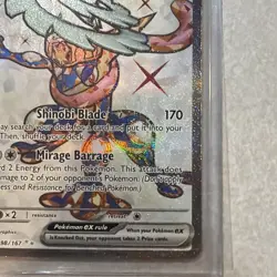 Pokemon TCG Greninja ex - 198/167 Twilight Masquerade NM/M 2024 Full Art - Image 4
