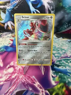 Pokemon Scizor 126/214 Holo Rare SM Lost Thunder - Image 1
