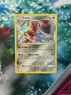 Pokemon Scizor 126/214 Holo Rare SM Lost Thunder - Image 3