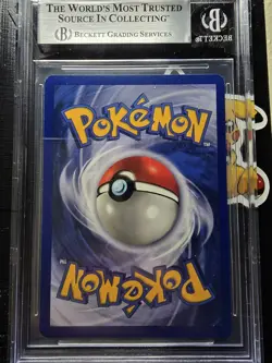 Pokemon 2000 Charizard Base Set 2 Holo Rare #4 BGS 8.5 MINT W/ Swirl - Image 3