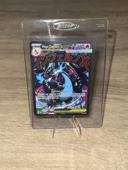 Mega Charizard X Ex 023 Me: Mega Evolution Promo Holo English Pokemon TCG - Image 1
