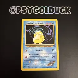 Sabrina's Psyduck - 99/132 - Gym Challenge - Regular - Pokemon Card A11 - Image 1