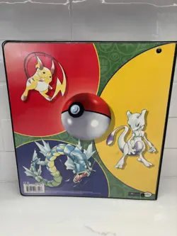 1999 Pokemon Vintage 3-RING BINDER Trading Card Album TCG Ultra Pro RARE Snorlax - Image 2