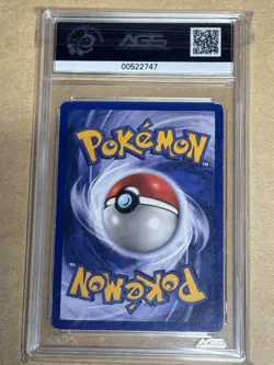 Pokemon Bulbasaur 44/102 Base Set Trading Card Graded 5.5 AGS 1995-1999 - Image 3