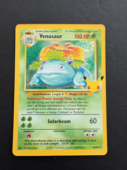 Venusaur Holo 15/102 Celebrations Classic Collection Pokemon Card NM - Image 1