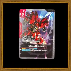 Close Combat - ST03-013 NM - Gundam TCG Beta Card Game - Demo Deck - Image 1
