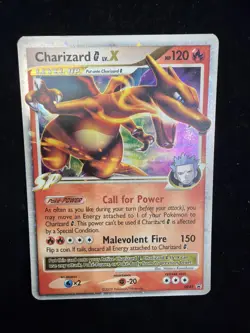 Charizard G LV.X DP45 Black Star Promo Holo Pokemon Card - Image 1