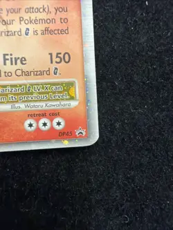 Charizard G LV.X DP45 Black Star Promo Holo Pokemon Card - Image 5