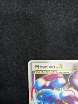 Pokemon TCG Mewtwo LV.X Black Star Promo DP28 Holo Card - Image 5