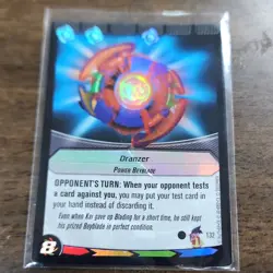 Beyblade Trading Card Game Dranzer Power Beyblade Holo Card 132 Decipher - Image 1