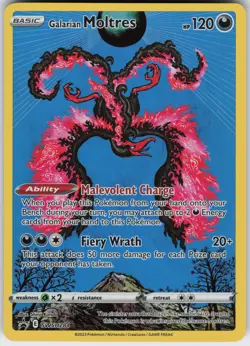 Galarian Moltres Promo SWSH: Sword & Shield Promo Cards SWSH284 NM - Image 1