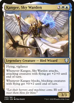 1x Kangee, Sky Warden - Foil NM Eng MTG - Commander Legends - Image 1