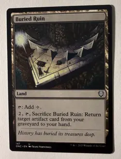 Buried Ruin #147 (NM) Phyrexia All Will Be One ONC Magic MTG - Image 1