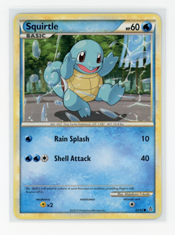Pokemon TCG - Squirtle 63/95 - Unleashed - Common - Image 1