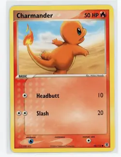 Pokemon TCG - Charmander 58/112 - Firered & Leafgreen - Common - Image 1