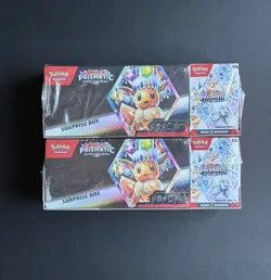 Pokemon TCG Prismatic Evolutions Booster Bundle + Surprise Box Bundle (2) - Image 1