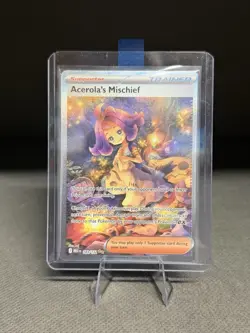 Acerola's Mischief 183/132 Pokemon TCG Me01: Mega Evolution SIR Holo - Image 3
