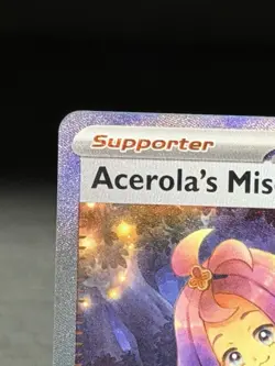 Acerola's Mischief 183/132 Pokemon TCG Me01: Mega Evolution SIR Holo - Image 4