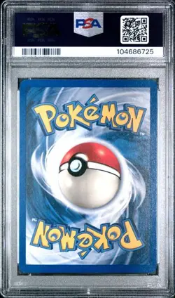 1999 POKEMON JUNGLE #12 VAPOREON HOLO PSA 9 - Image 2