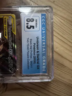 Umbreon and Darkrai GX - Pokemon 2020 - Black Star Promos SM241 tag Team Powers - Image 3