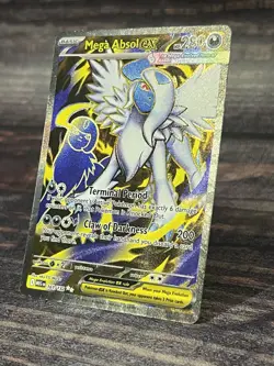 Pokemon Tcg Mega Absol ex 161/132 Ultra Rare : Mega Evolution Holo - Image 3