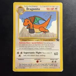 Pokemon Vintage Black Star Promo Dragonite #5 Kid’s WB Rare WotC 2000 - Image 1