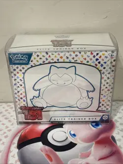 NEW- Scarlet & Violet Pokemon 151 Elite Trainer Box ETB Snorlax Factory- Sealed - Image 1
