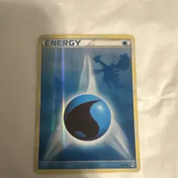 Pokemon Water Energy 85/106 Holo Card Standard 2011 English TCG - Image 1