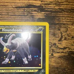 Pokemon Neo Discovery Houndoom 4/75 Holo Card-NM & GREAT CENTERING! WOTC! - Image 4