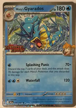 Misty's Gyarados (Prerelease) 049/182 Miscellaneous Cards & Products Holo - Image 1