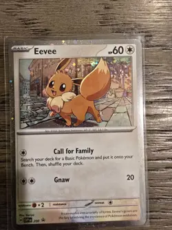 Eevee - 200 (Cosmos Holo) Promo SV: Scarlet & Violet Promo Cards - Image 1