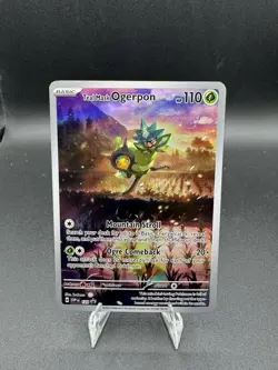 Teal Mask Ogerpon 123 Sv: Scarlet & Violet Promo Card Holo - Image 1