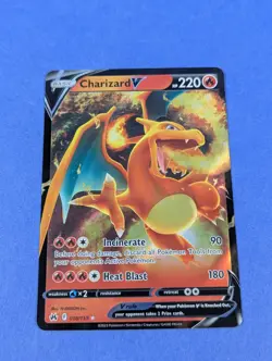 Charizard V - 018/159 - Ultra Rare Holo Crown Zenith - Pokemon Card - NM - Image 1