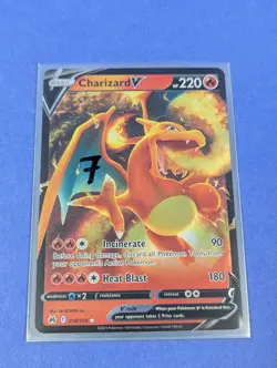 Charizard V - 018/159 - Ultra Rare Holo Crown Zenith - Pokemon Card - NM - Image 3